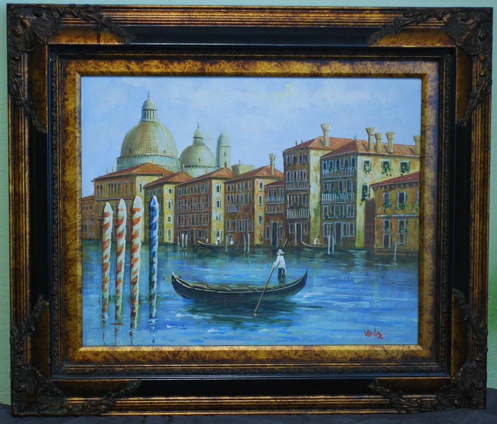 OBRAZ - Olejomaľba - Benátky