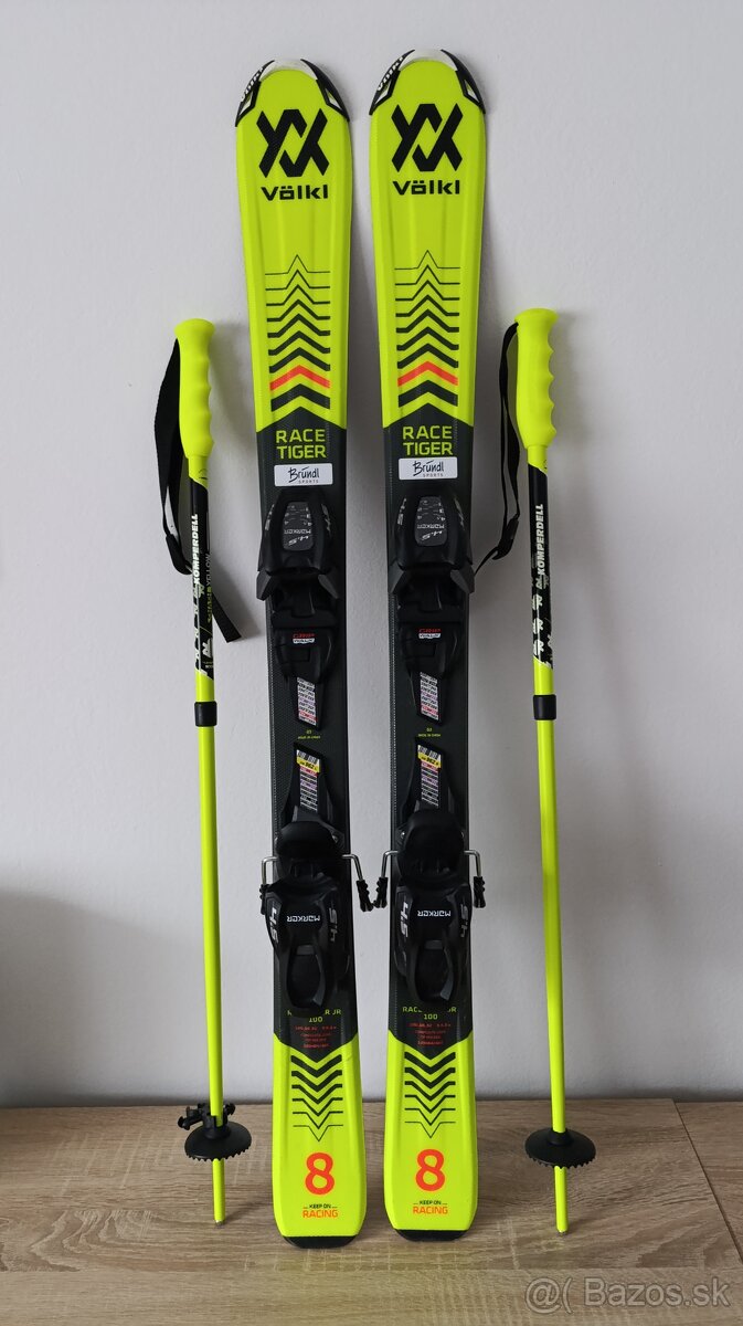 Detské lyže 100cm+paličky