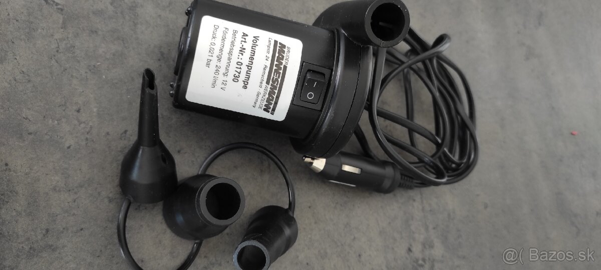 Elektrická pumpa na nafukovačku a podobne