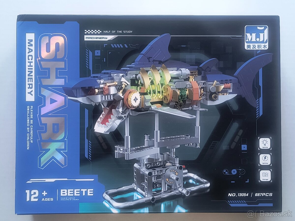 stavebnica ŽRALOK - mechanická hračka