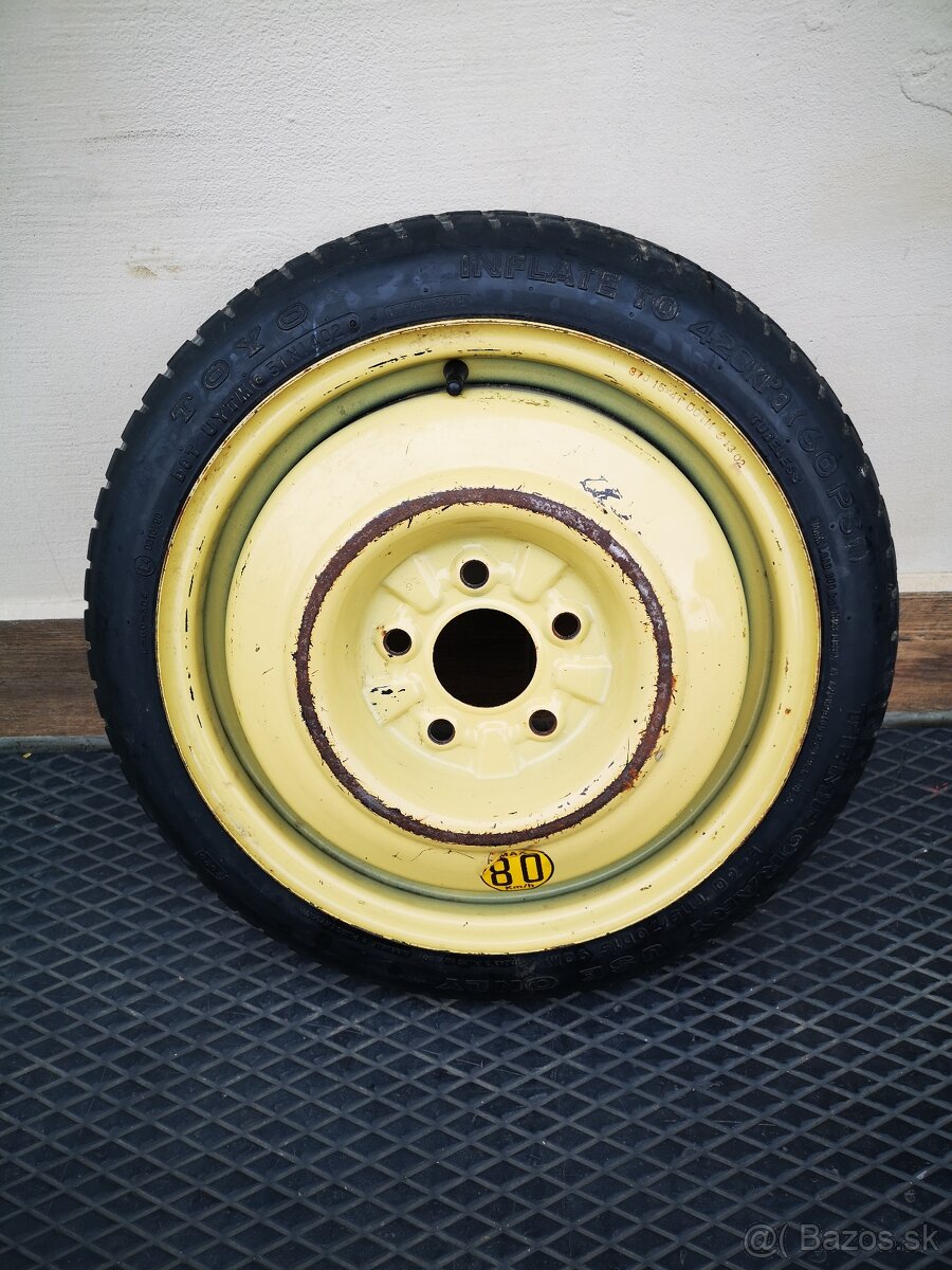 Dojazdova pneumatika 5x114.3 R15