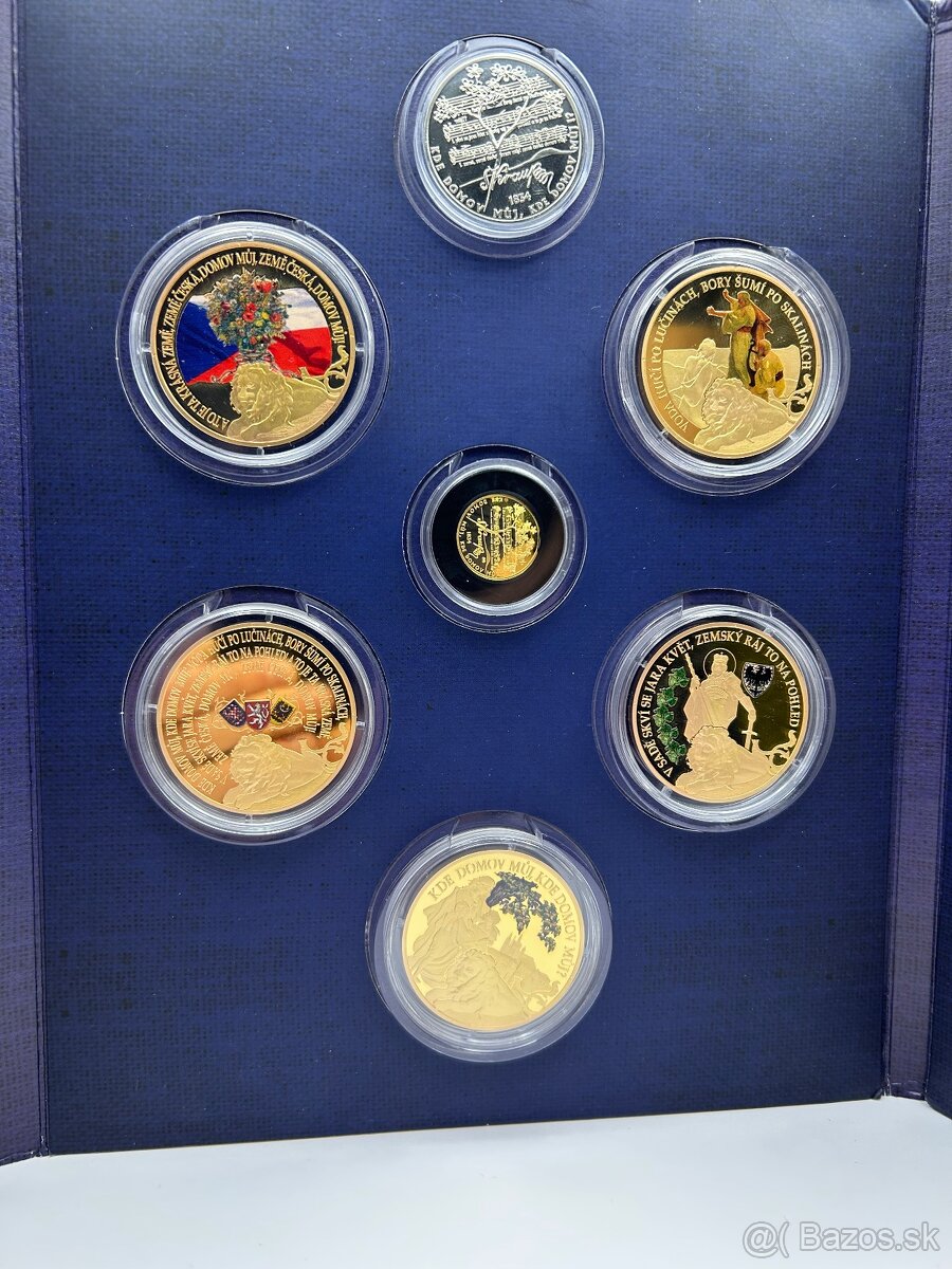 Zlatá minca Beneš, Vznik ČSR Československo Česko zlato