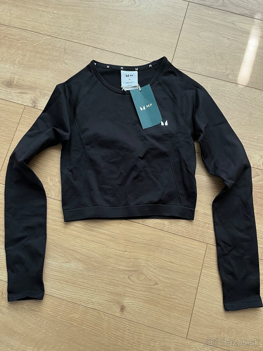 MP top/skrátené tričko s dlhým rukávom