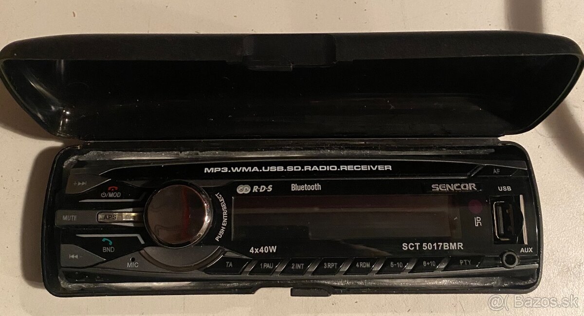 Predám autorádio s Bluetooth Sencor