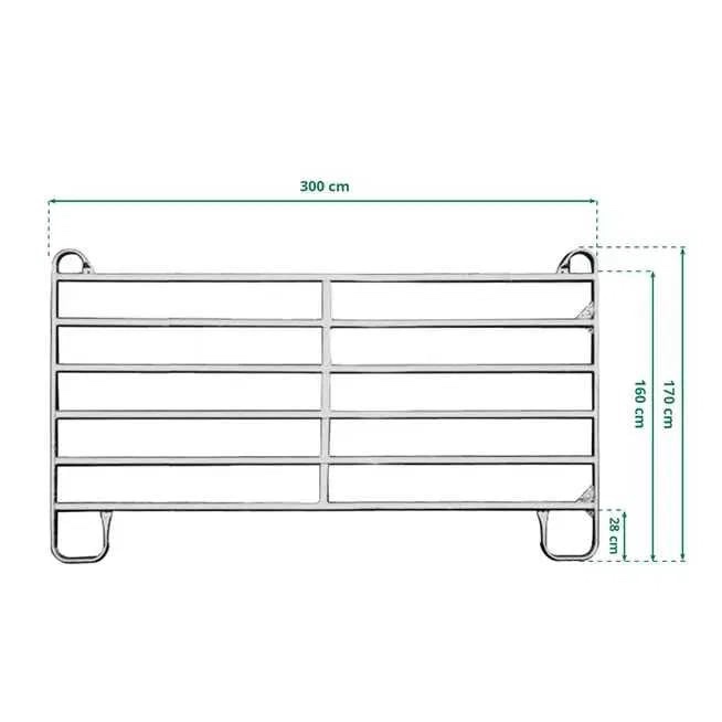 Texas Panely 300/170 cm