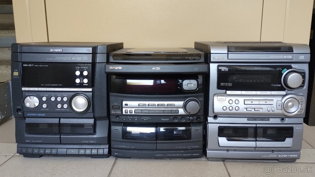 Predám hifi veže Aiwa
