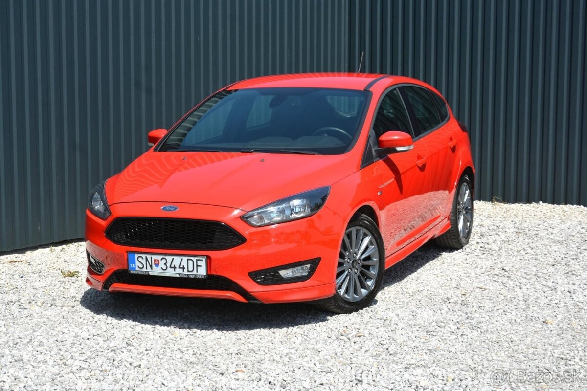 Ford Focus 1.5 Benzín 110kw ST LIne SR 1 Majiteľ