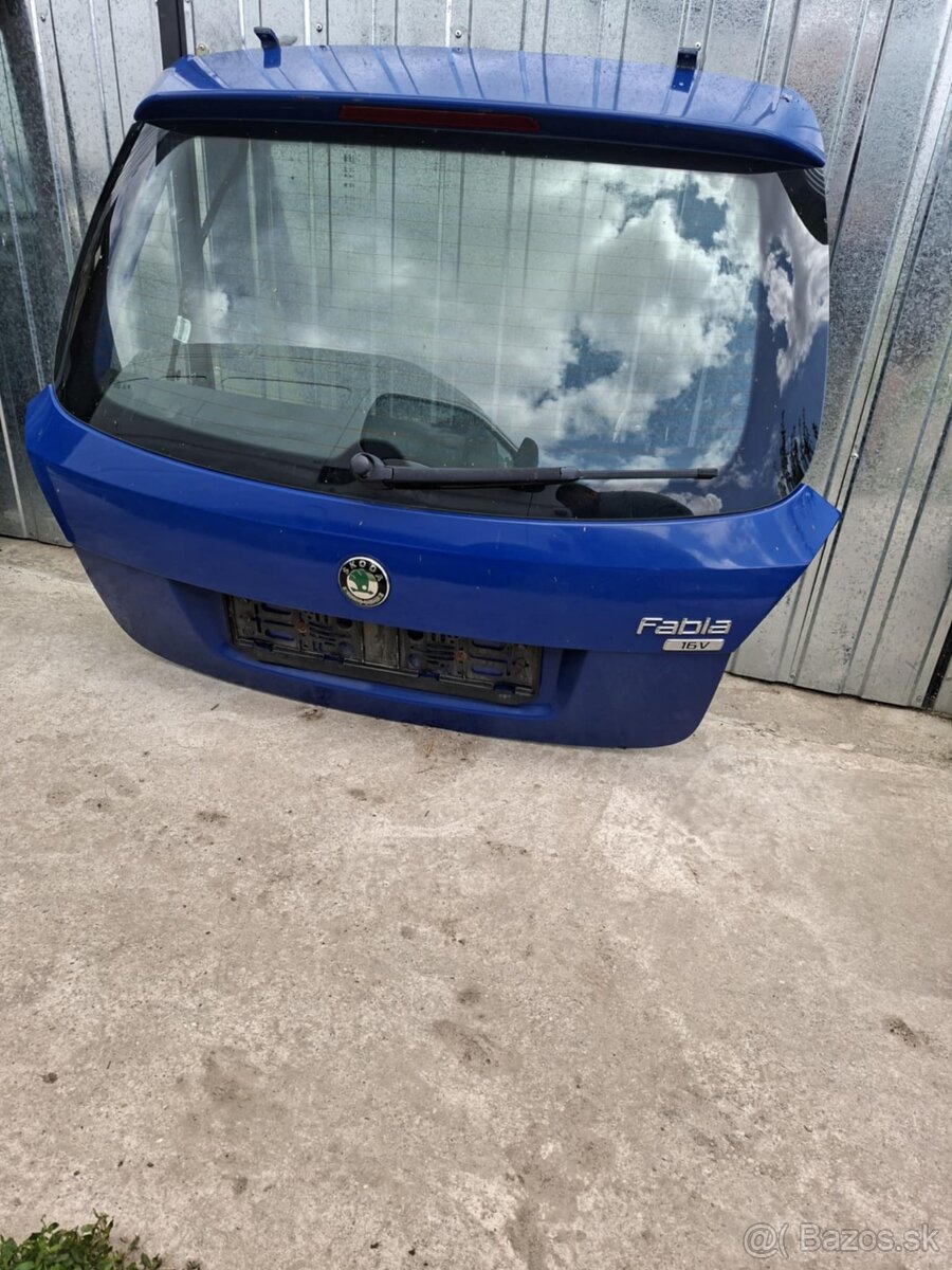 Kufrové dvere Škoda Fabia II Combi