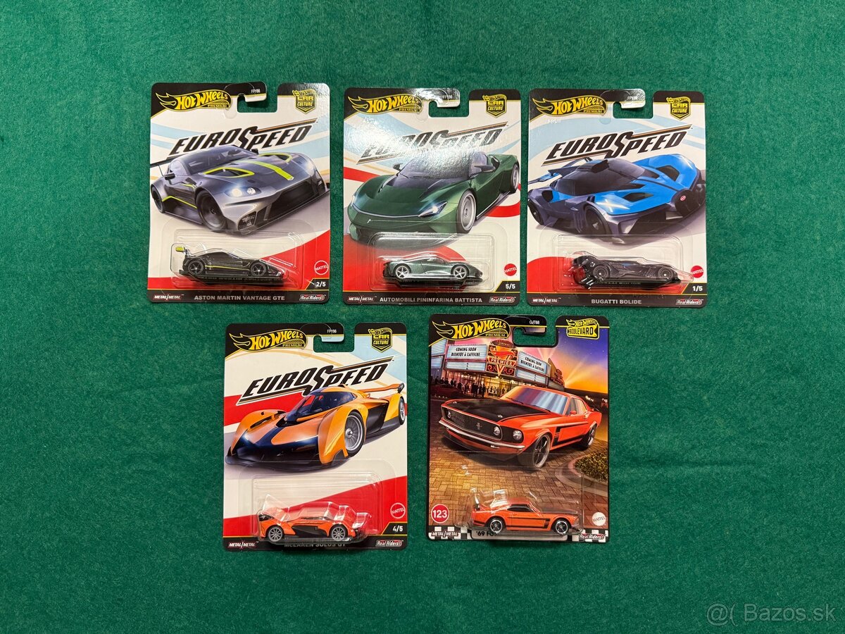 Hot Wheels - Real Riders EU a USA