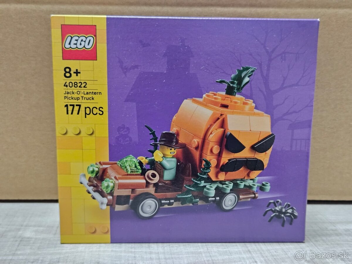 LEGO 40822 Pick-up s halloweenskymi tekvicami