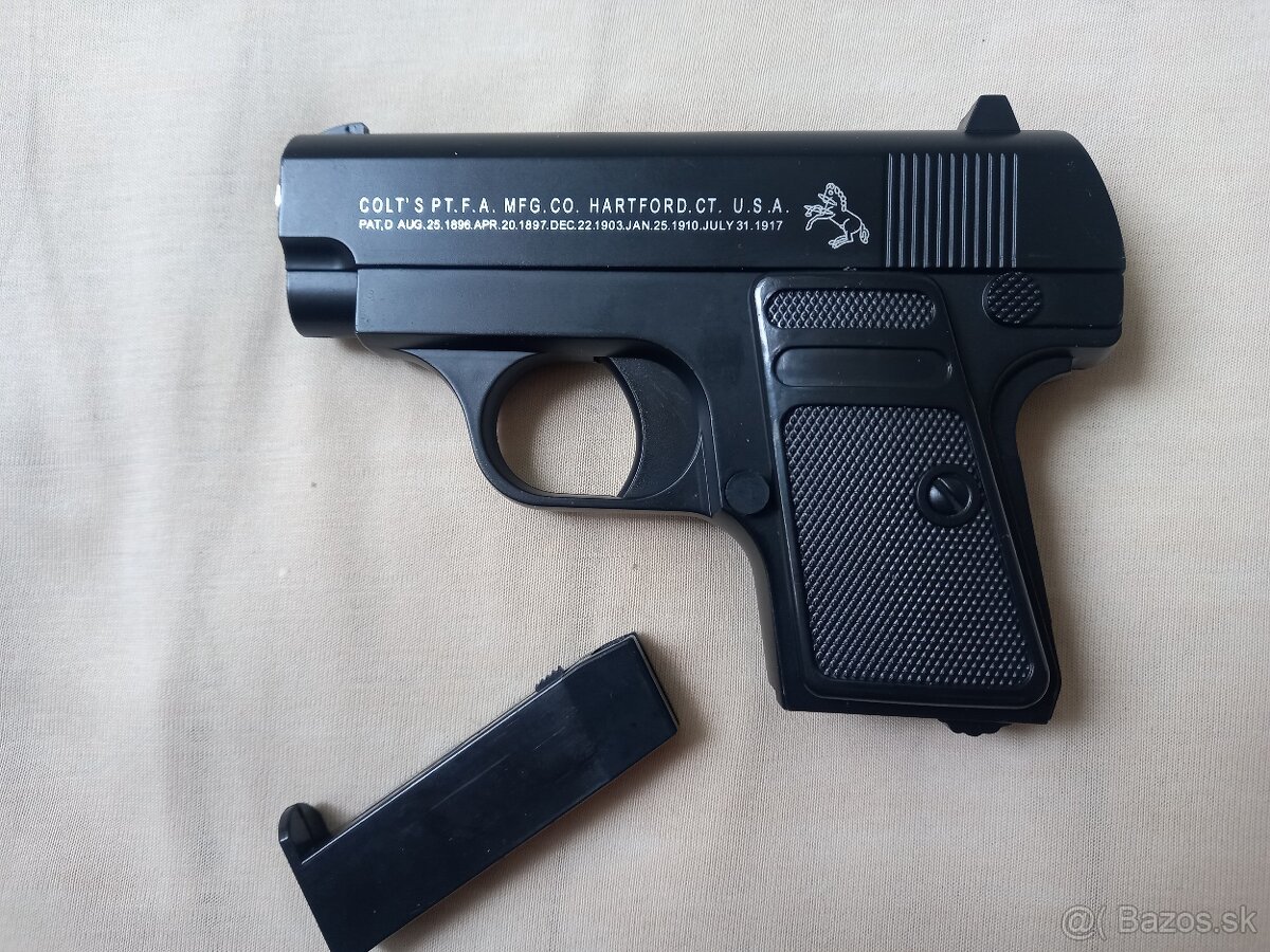 Pištoľ Colt 1908 kovový(replika zbrane)
