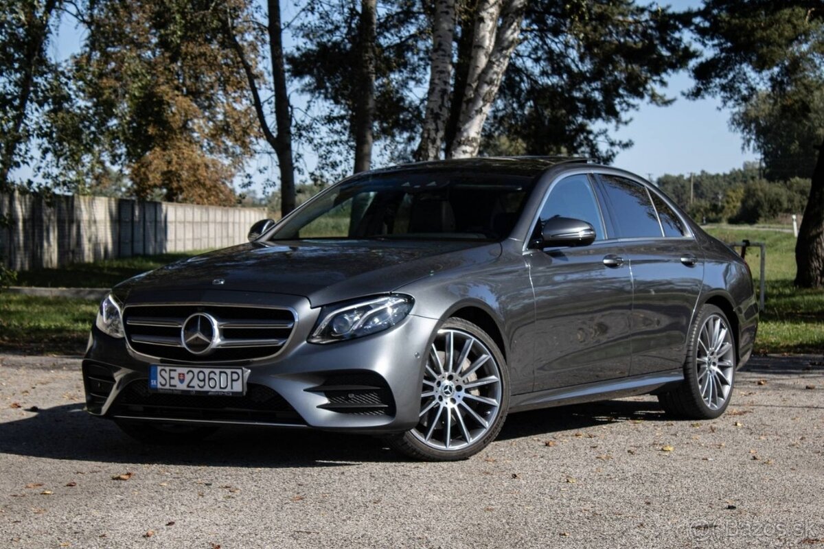 Mercedes E400d 4matic / AJ NA SPLÁTKY / PROTIÚČET
