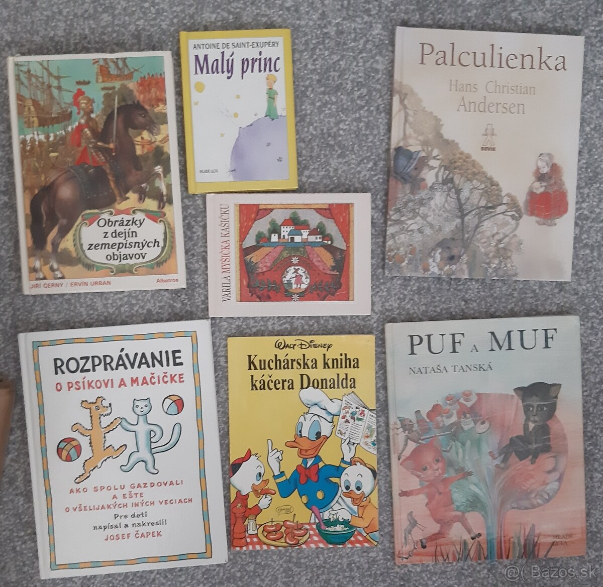 Rôzne detské knižky na predaj