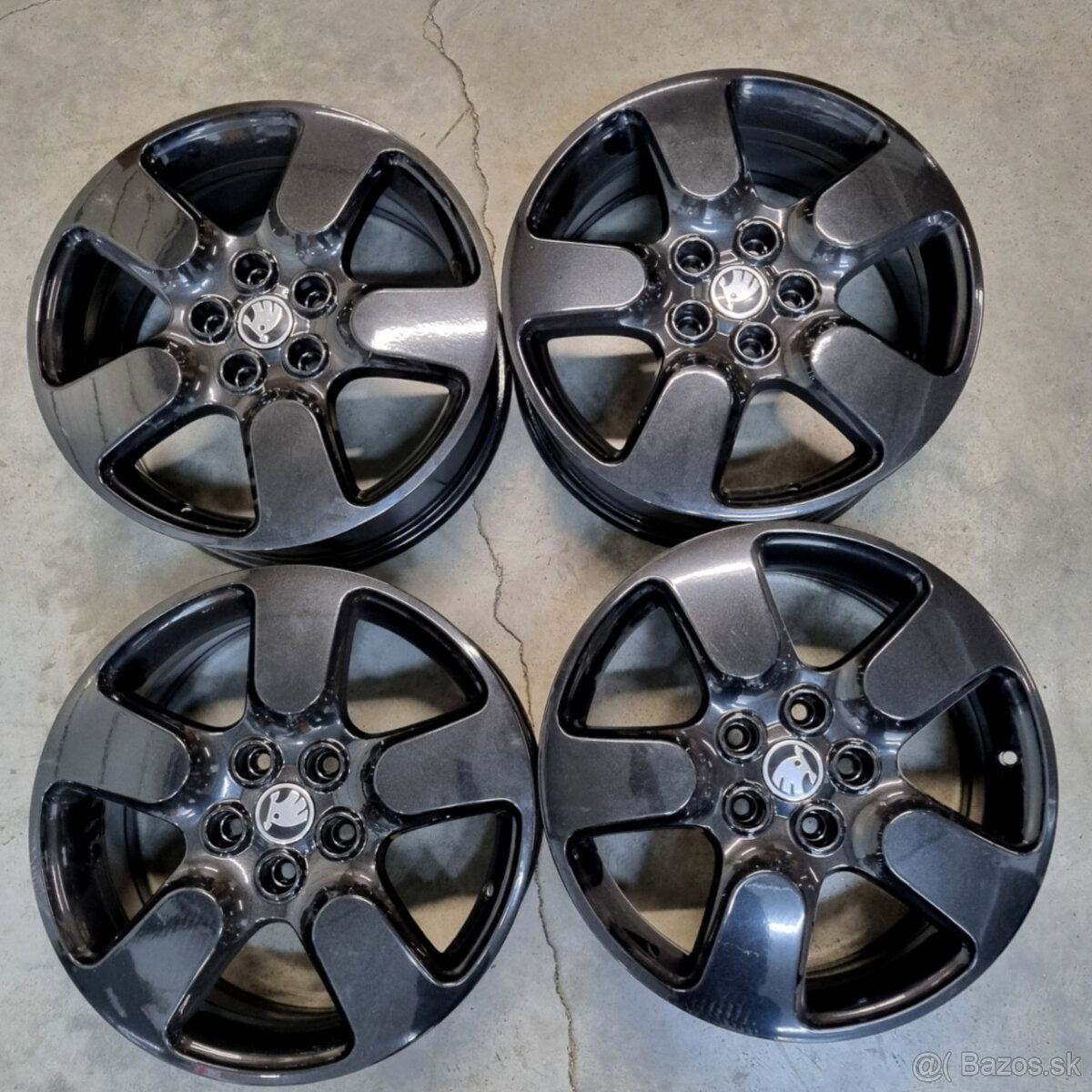 Hliníkové Škoda disky 5x112 R17 7J ET50