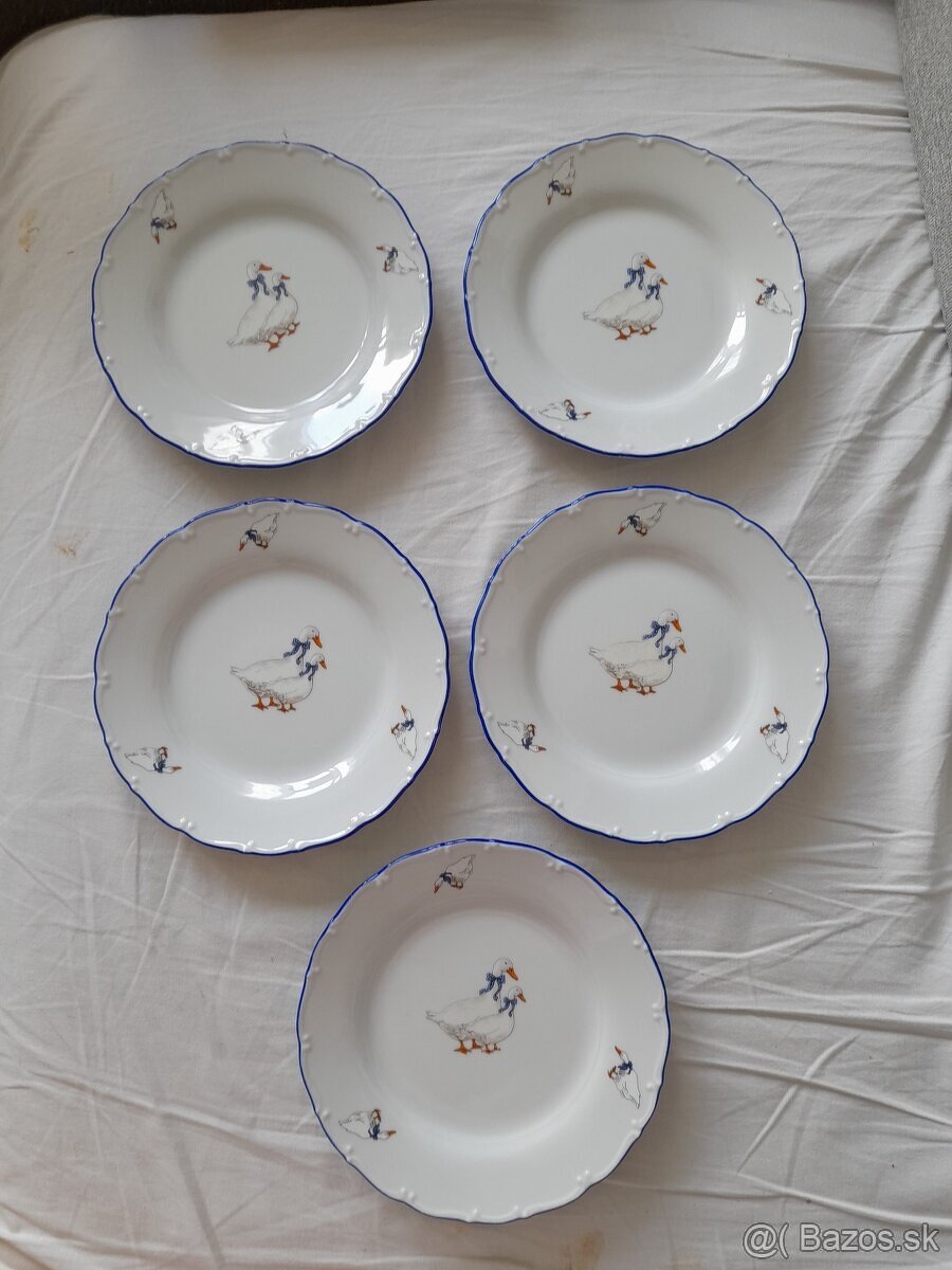 Dezertné tanieriky húsky