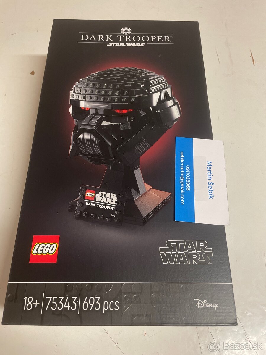 Predám nové neotvorené LEGO 75343 Dark Trooper