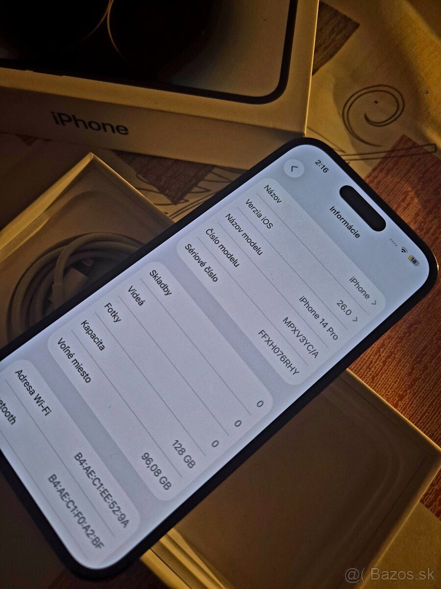 Apple iPhone 14 pro 128gb cena plati do 15.11 Sobota