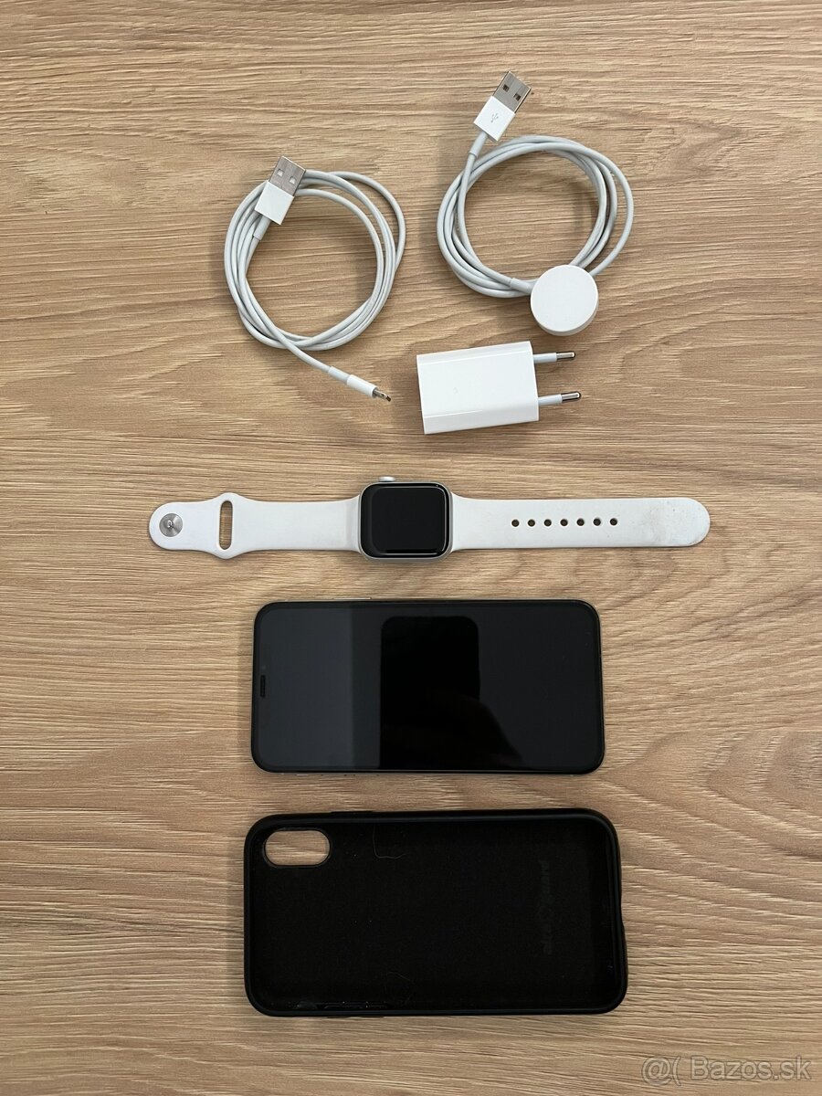 Predám Iphone XS + Apple Watch 4