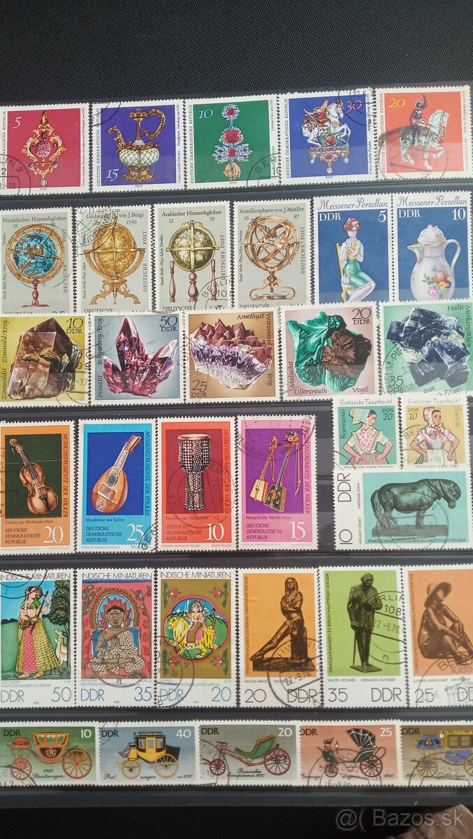 Predám známky DDR a Maďarsko