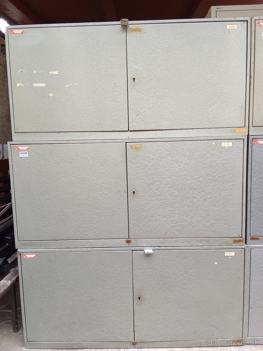 Plechova skriňa - nadstavece.