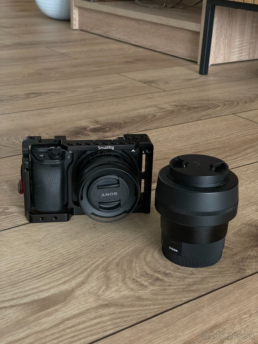 SONY A6400 | ako nový | +dva objektívy | +batoh a statív