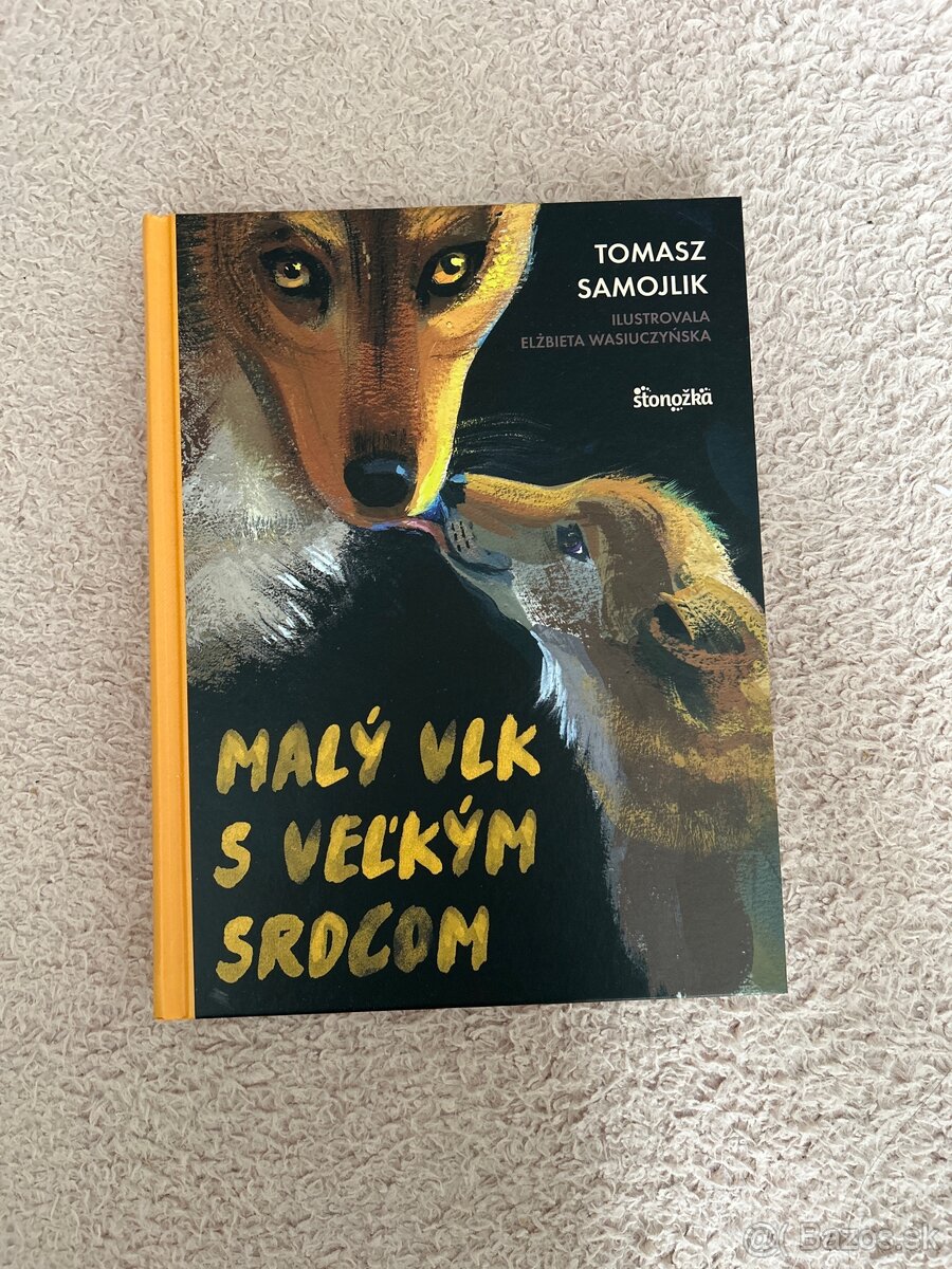 Kniha Malý vlk s veľkým srdcom