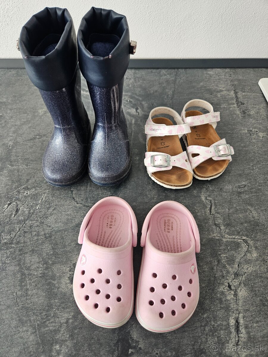 Dievčenské topánky