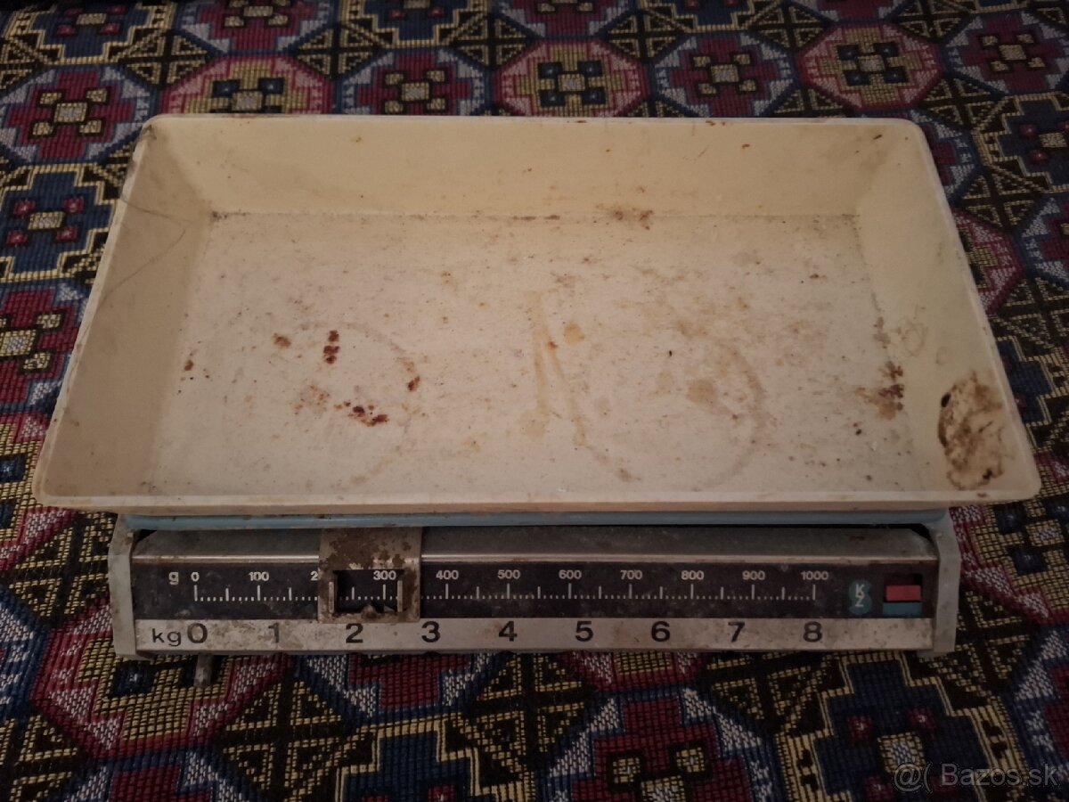 Retro kuchynská váha