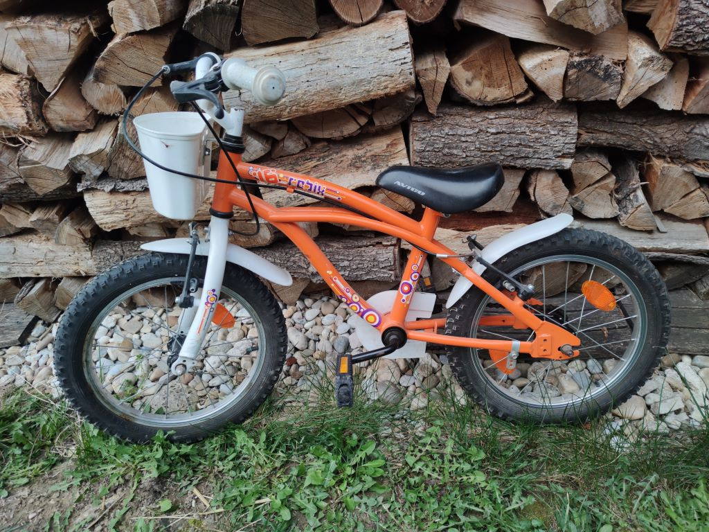 Detsky bicykel 16-ky kolesa ✅ ✅ ✅