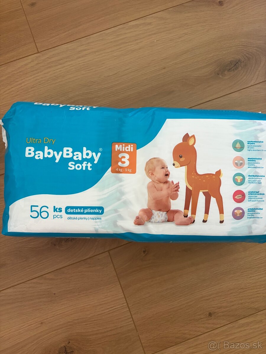 Plienky babybabysoft 3