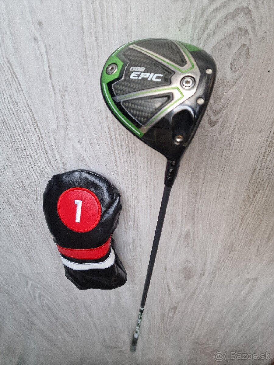 Nastaviteľný driver Callaway Epic