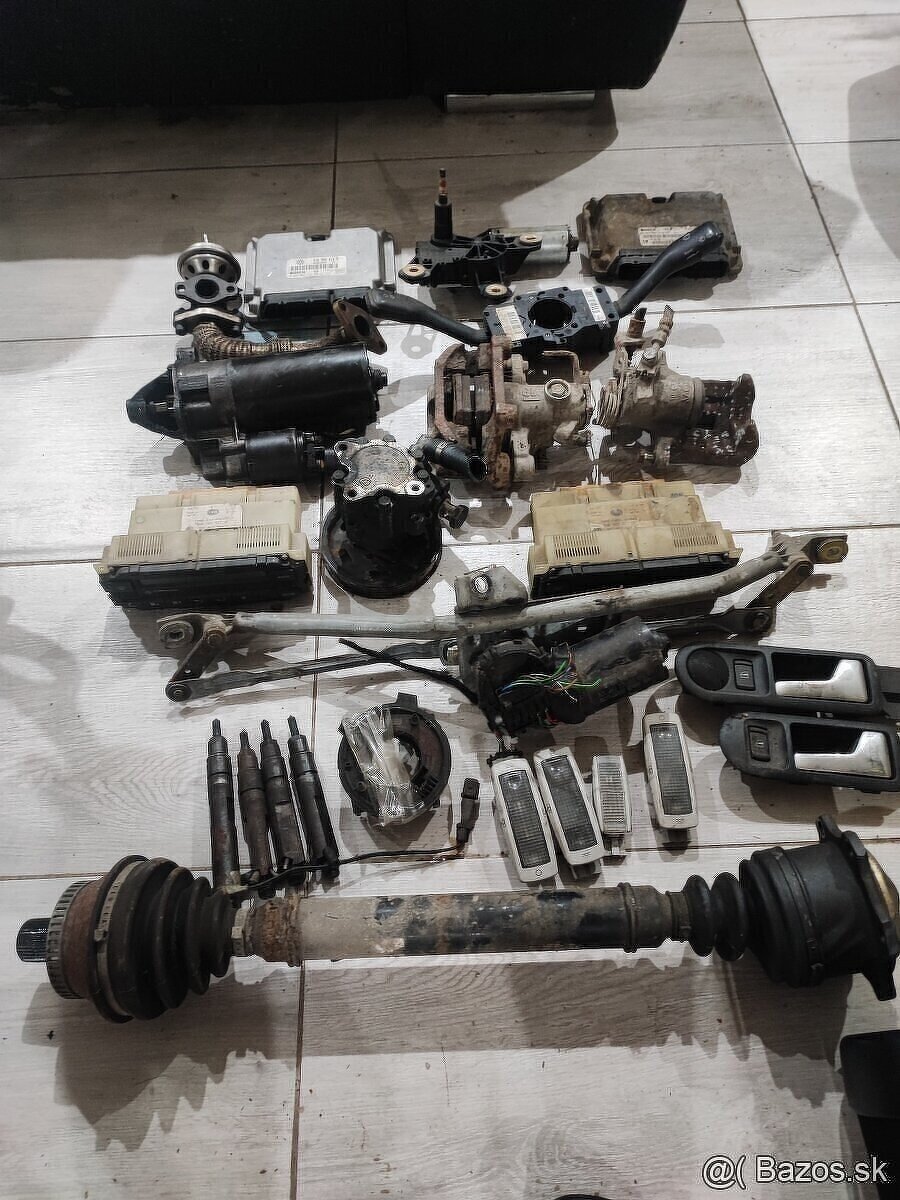 servocerpadlo štartér alternator passat B5 1.9TD 66 kw