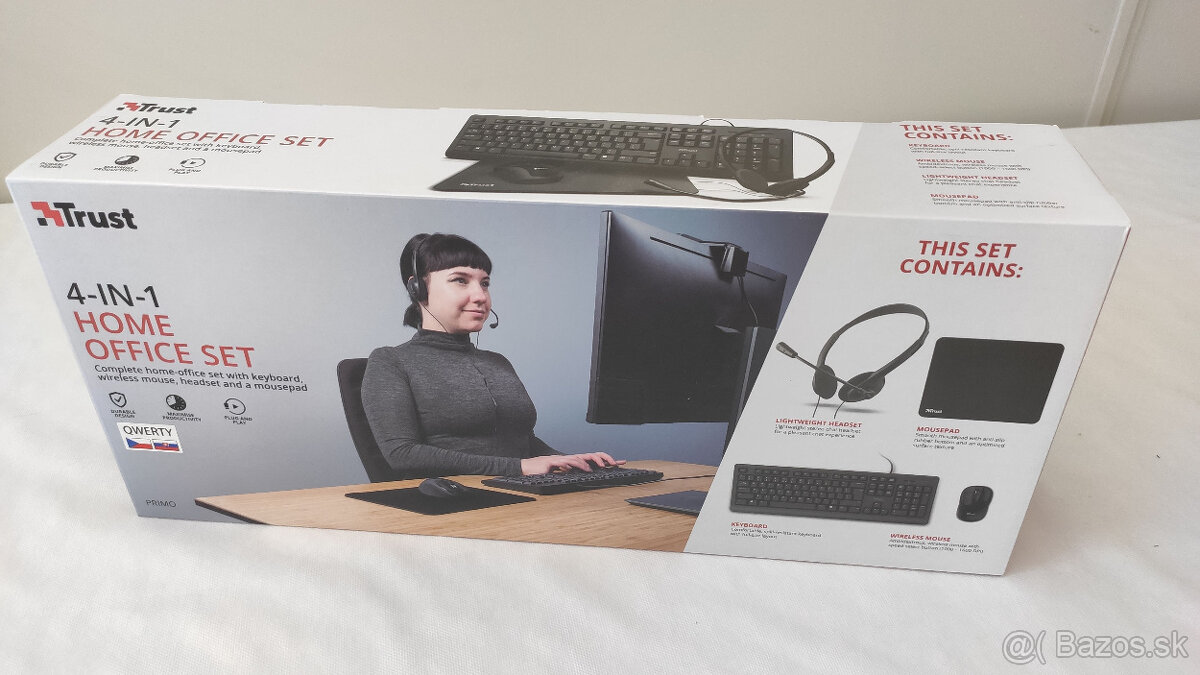 Kancelársky set TRUST PRIMO 4-in-1