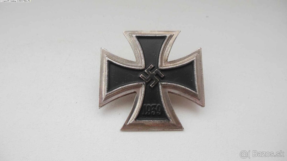 Železný kříž 1 třídy - EK1