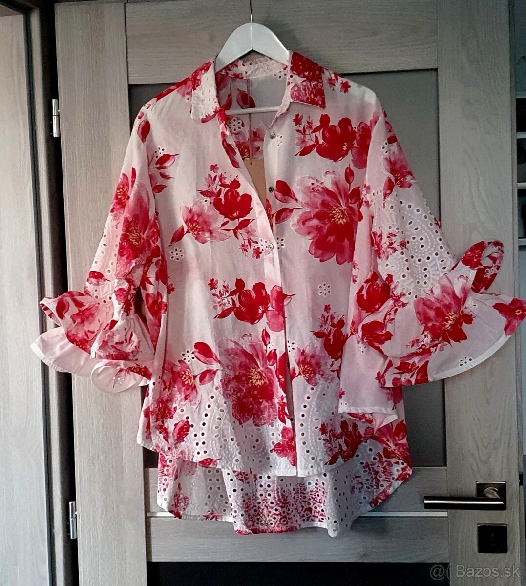 Madeirová košeľa s extra rukávmi UNI