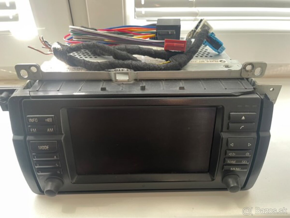 Predam originál bmw rádio 16:9 2-din e46 e39 e53
