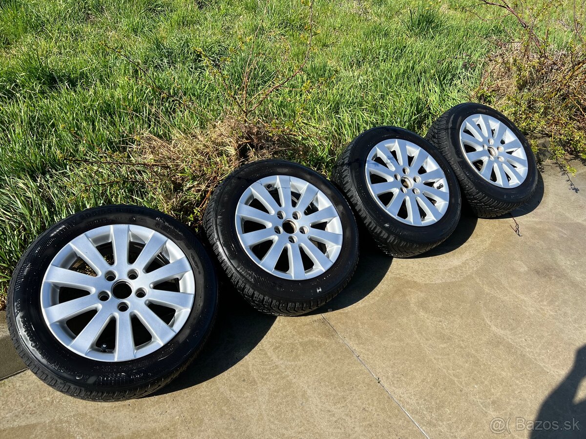 disky r16 5x112 + zimné pneumatiky