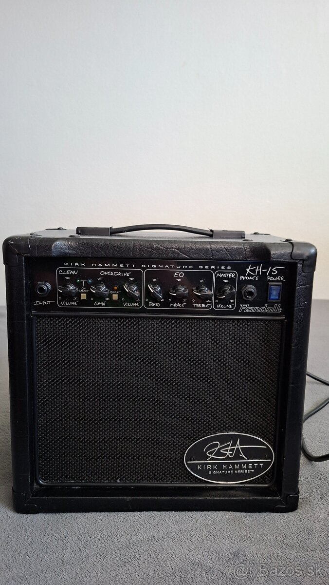 Gitarové kombo Randall KH15 Kirk Hammett Signature
