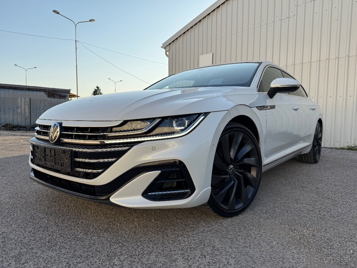 Volkswagen Arteon SB R-LINE 2.0 TDI 147kw 4x4 biela perleť