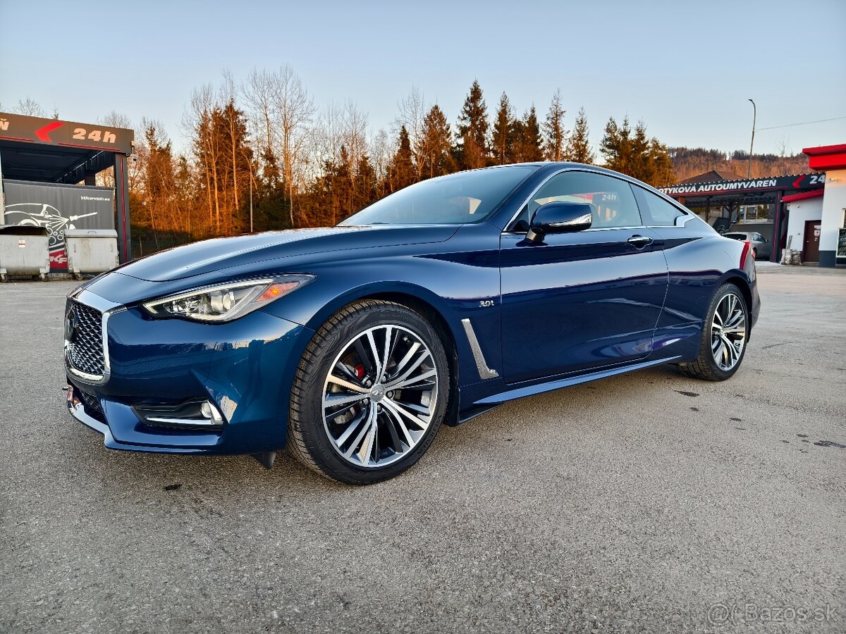 INFINITI Q60 Americký športový elegán s japonským srdcom