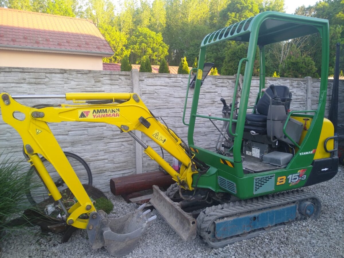 Predám Yanmar B15