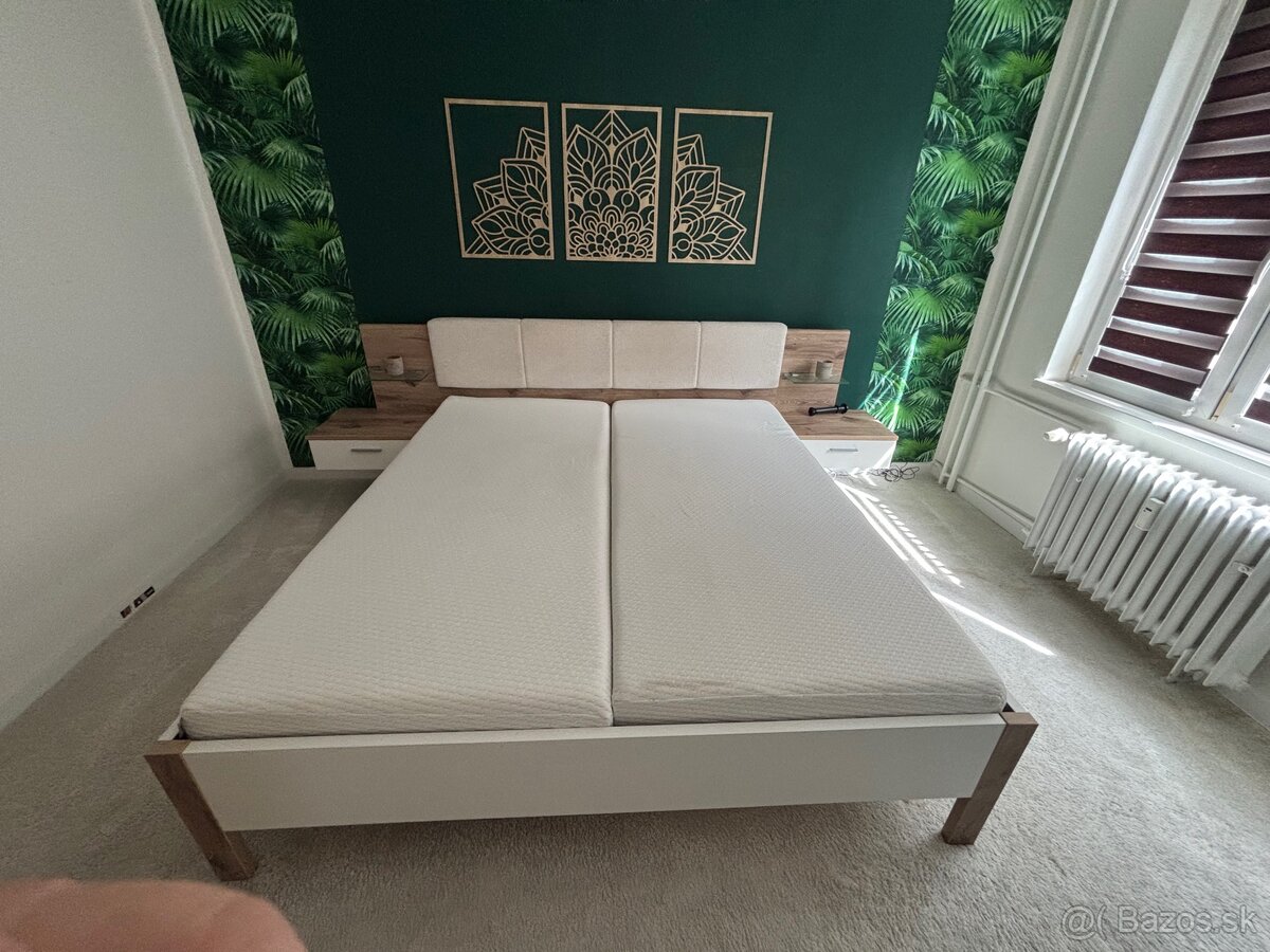 Manželská posteľ+ matrace