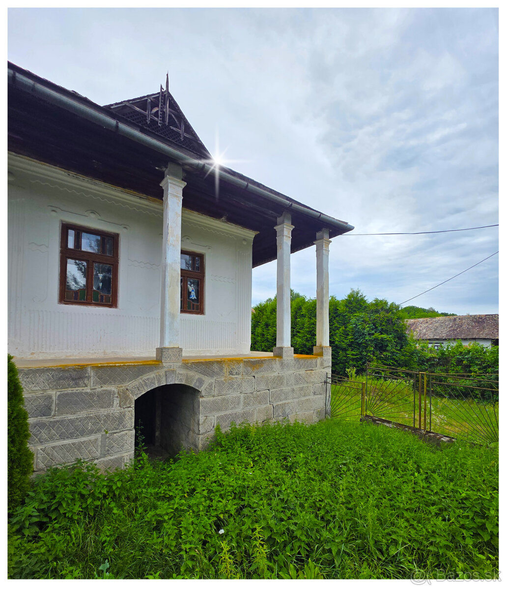 Romantický domček s históriou / Veľký Lom / pozemok 1477 m2