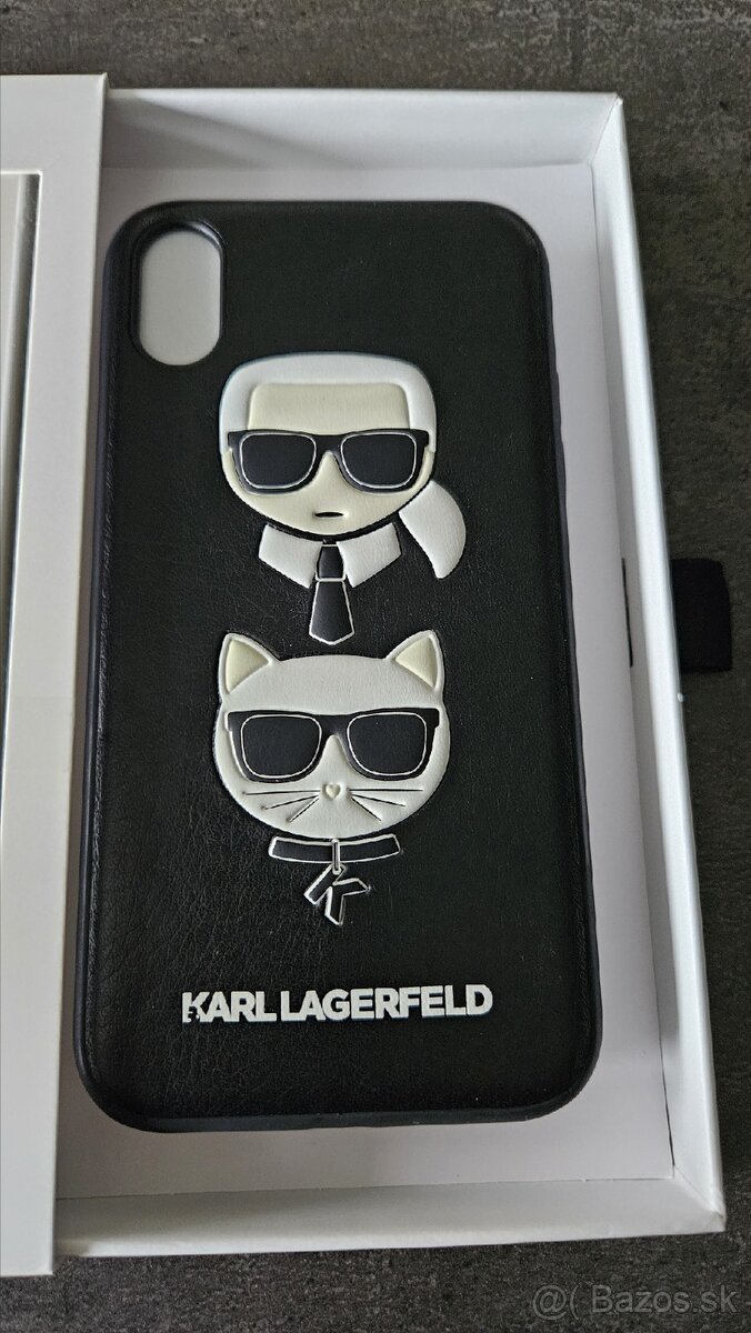 Púzdro Karl Lagerfeld čierne