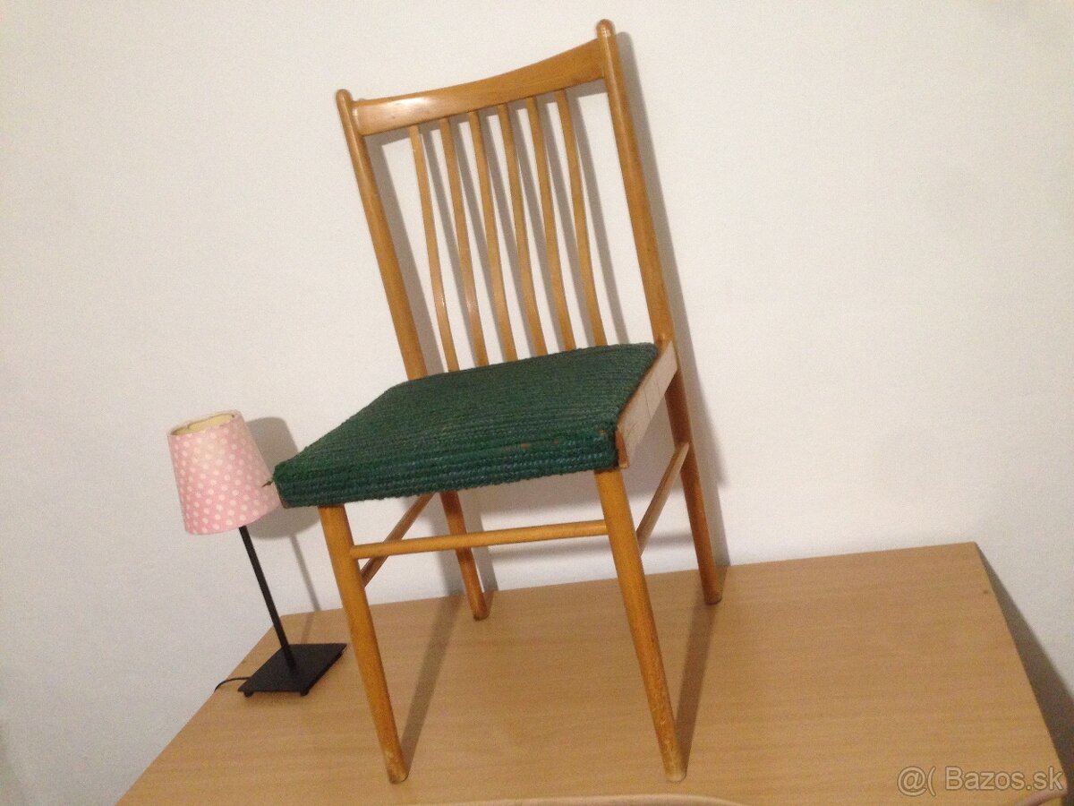 Retro stolička drevená