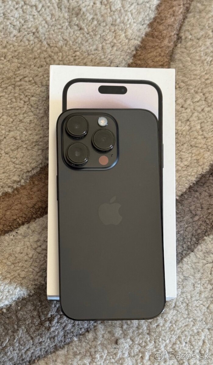 iPhone 14 Pro Max Space Black BATERIE 100% TOP