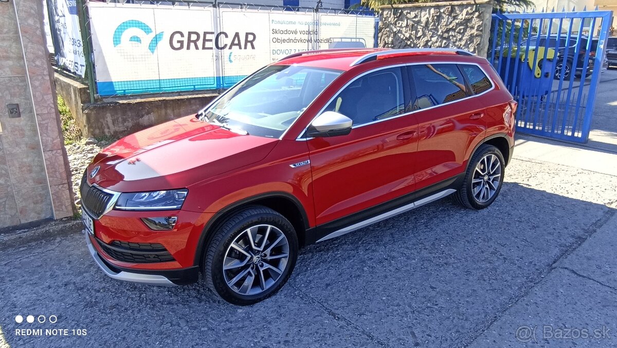 ŠKODA KAROQ SCOUT 2,0 TDI 4x4 DSG