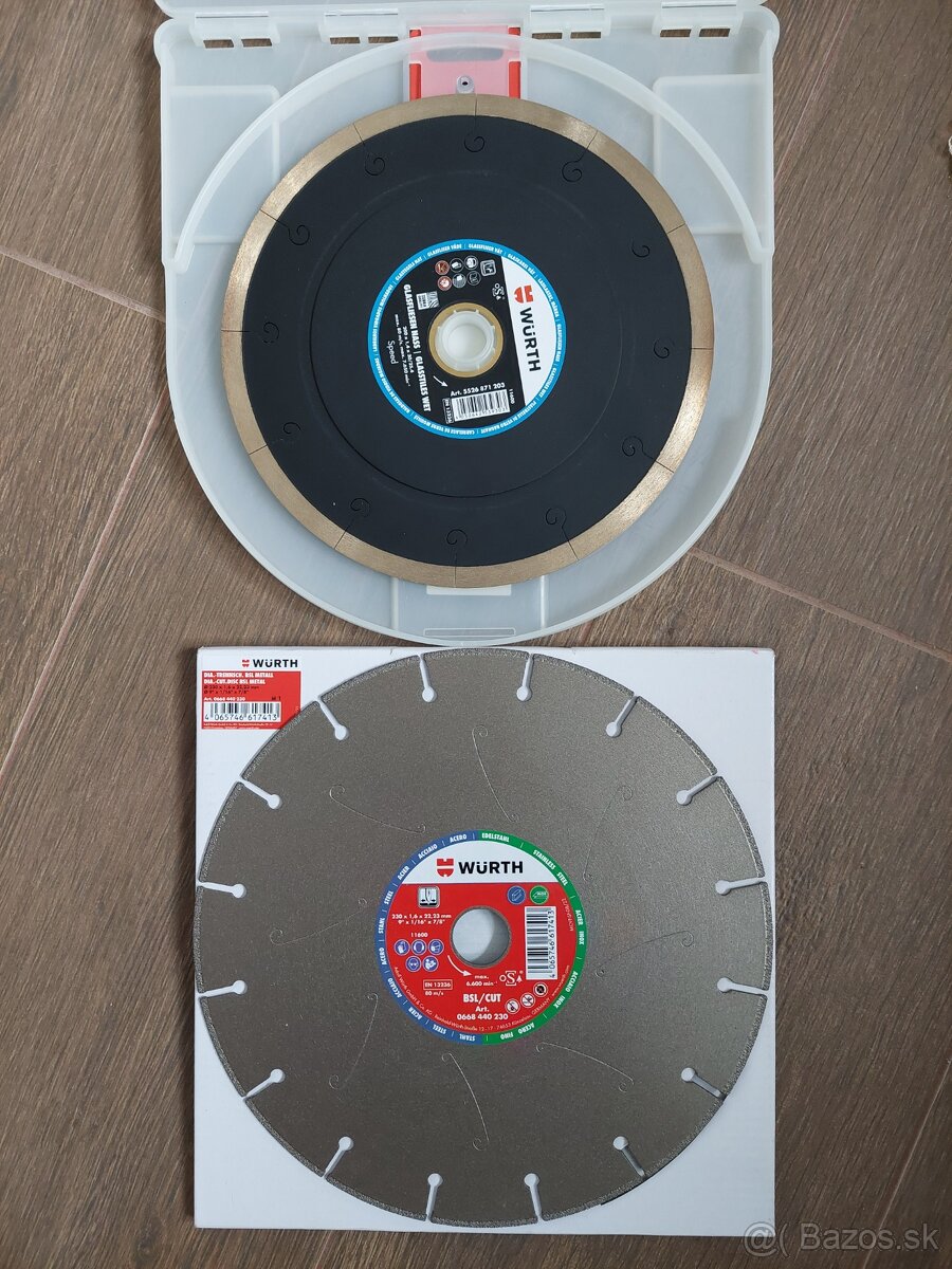 Wurth diamantový kotúč 230mm nový