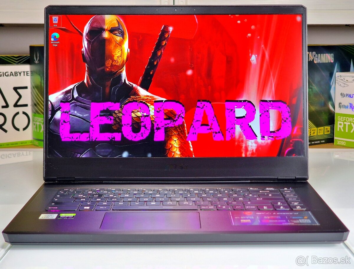 Herný notebook MSI LEOPARD | i7-10750 | RTX 3070 140W | 144H