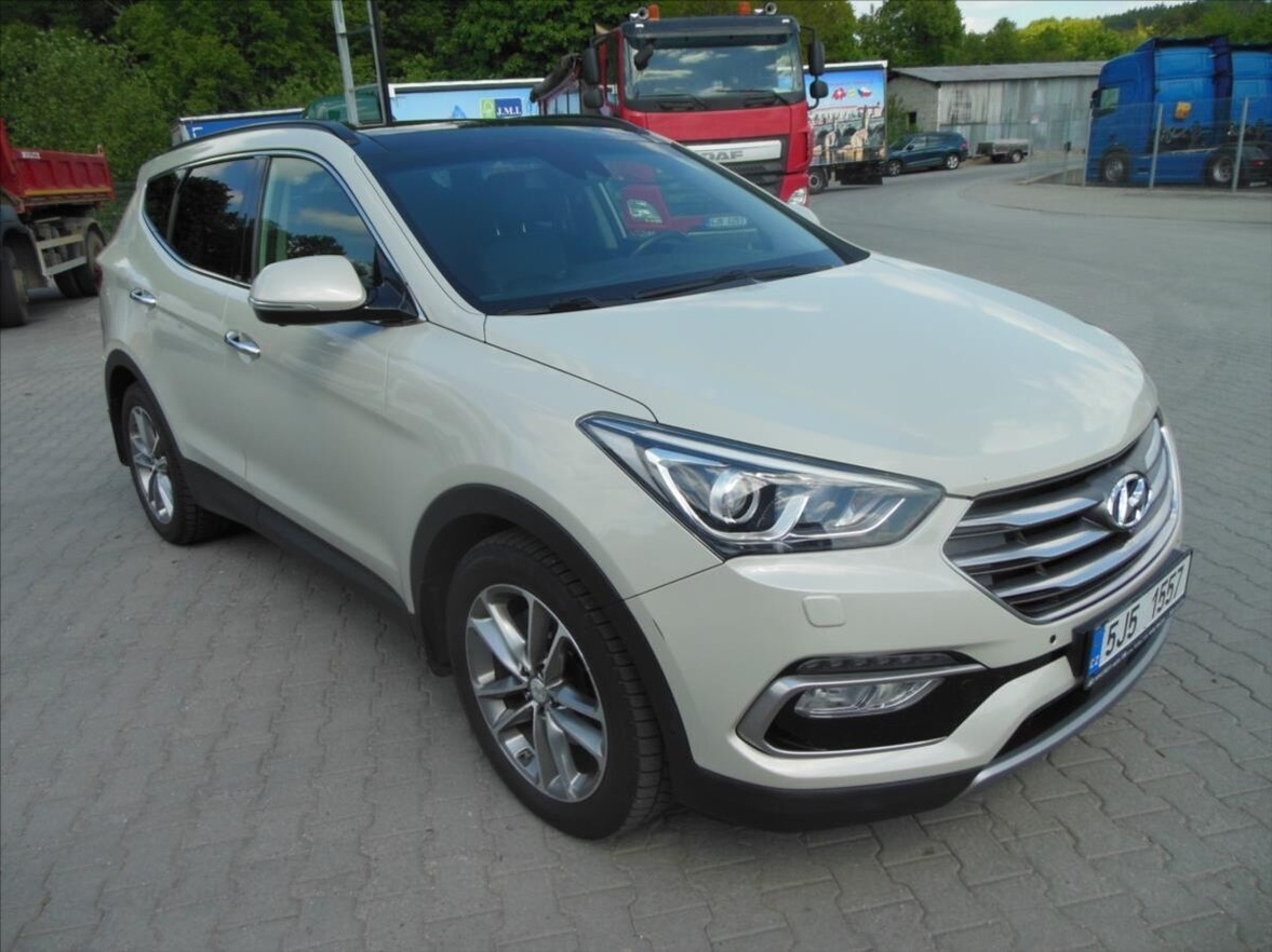 Hyundai Santa Fe 2,2 CRDi, 4x4, Automat, Kůže,